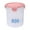 M, variant on PP Plastic Graduated Round Storage Jar with Sealing Lid for Kitchen Snacks Grains