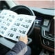 thumbnail image 4 of Bandejas de comida para automóvil, bandeja para volante de automóvil, soporte para mesa de comedor y escritorio, compatible con la mayoría de las marcas Negro, 4 of 5