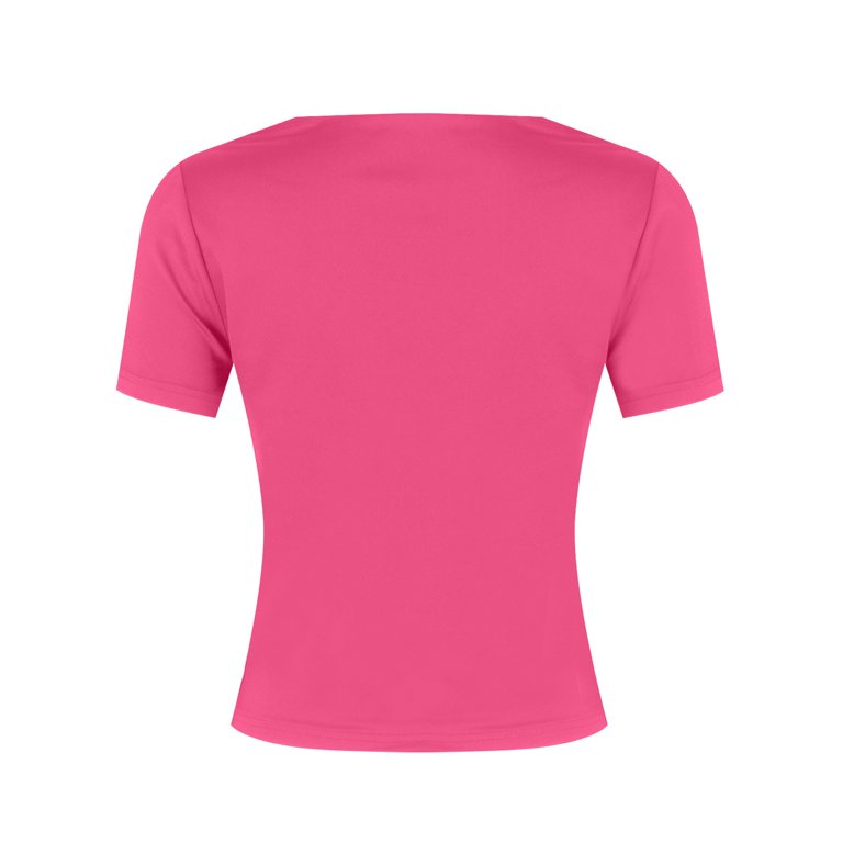 ANS DOTSLOEVNER Shoulder Tops Pink タグ付き ANS DOTSLOEVNER Shoulder Tops Pink タグ付き Neon Pink Off