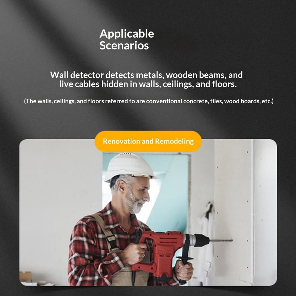 CEORPER Advanced Wall Scanner Features Multiple Mode Selection and Clear LCD Screen