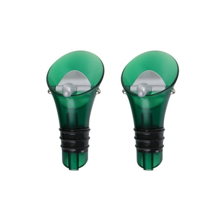

2pcs Wine Pourer Stopper Duckbill Shape Rubber Pourer Champagne Cork Stopper Bar Tool (Random Color)