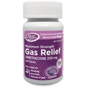 RIGHT REMEDIES Gas Relief Maximum Strength, Simethicone 250 mg, (120 Softgels), Fast Relief from Gas, Bloating, Fullness, Painful Discomfort, Compare to Maximum Strength Phazyme Active Ingredient