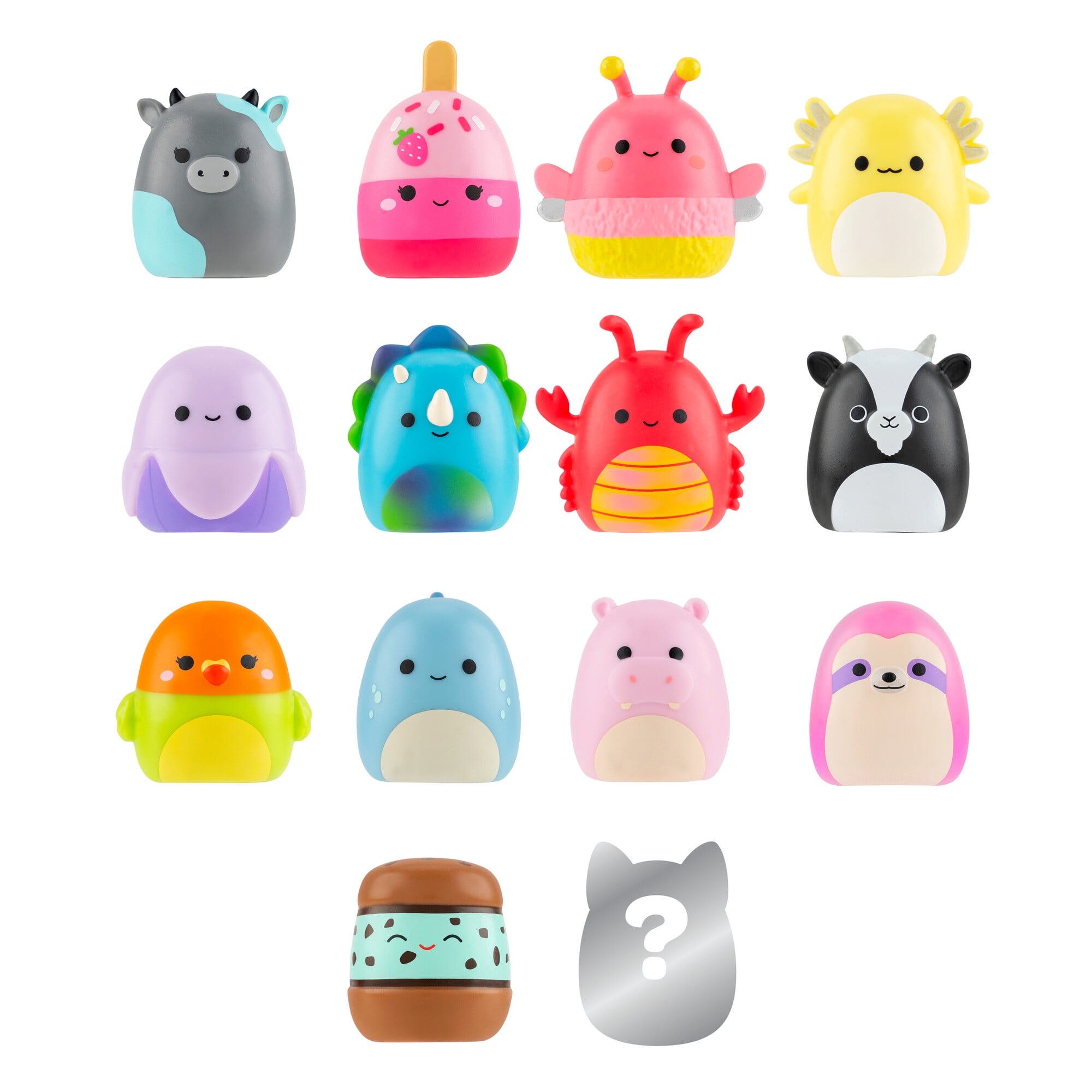 Squish-a-longs - 14 Pack (14 fig, 5 accy) (STYLE 2) (Wave 4)