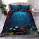 thumbnail image 5 of Juego de Ropa de Cama Polinesia - Polinesia Francesa Juego de Funda Nórdica Bajo el Mar, 5 of 6