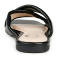 thumbnail image 3 of Journee Womens Carlotta Slide Flat Sandals, 3 of 10