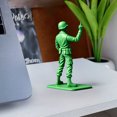 thumbnail image 5 of Funny Green Army Man, 2025 New Funny Army Men Middle-Fingers Figures, Classic Military Toy Soldiers Set, Military Themed Desktop Decor Gag, Gift for Friends (B), 5 of 6