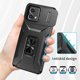 thumbnail image 3 of Funda para GANGXUN Motorola Moto G Stylus 5G 2023 - Soporte metálico, Función magnética, Negro, 3 of 5