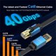 thumbnail image 4 of V1u 5m Cat 8 Ethernet Cable High Speed 40Gbps 2000MHz RJ45 Network F0Y Cord for Router Gaming Consol, 4 of 5