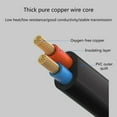 thumbnail image 3 of Reliable Male to Female Cable C14 to C7 Cord Flexible Power Cable PVC for Room, 3 of 8