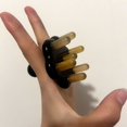 thumbnail image 1 of Peine de masaje Gua Sha YONGSHENG cuerno de buey, 1 of 4