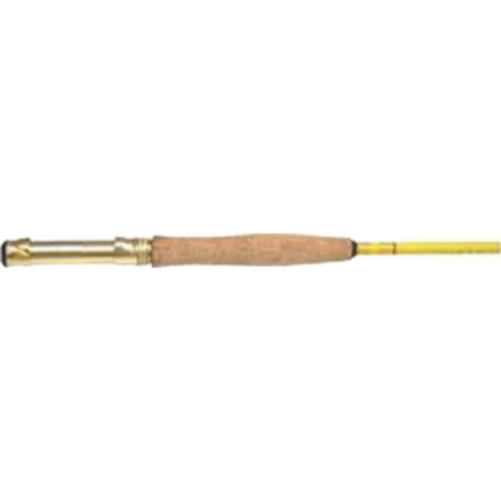 Eagle Claw Featherlight 3/4 Line Weight Fly Rod 2 Piece Yellow, 6-Feet 6-In... 