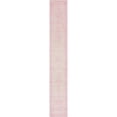 thumbnail image 1 of Unique Loom Bromley Traditional Border Rug 2' x 13' Runner Pink/Ivory, 1 of 10
