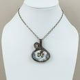 thumbnail image 6 of Natural Dendrite Opal Gemstone Handmade Copper Wire Wrap Pendant 2.29", 6 of 6
