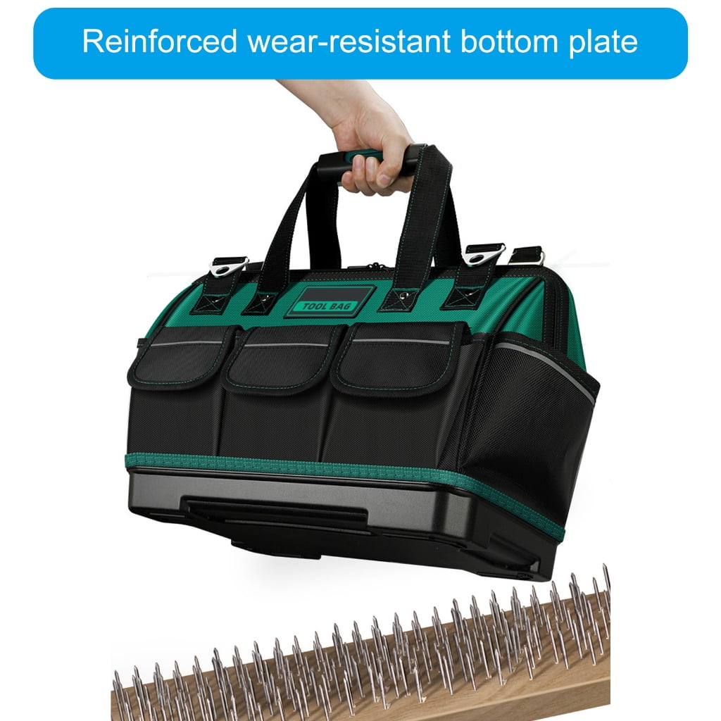 16/18/20/23in Large Capacity Tool Storage Bag Waterproof Tool Bag with Adjustable Shoulder Straps for Man