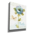 thumbnail image 2 of Epic Graffiti 'Rainbow Seeds Floral VII Faith' by Lisa Audit, Canvas Wall Art, 12"x16", 2 of 8