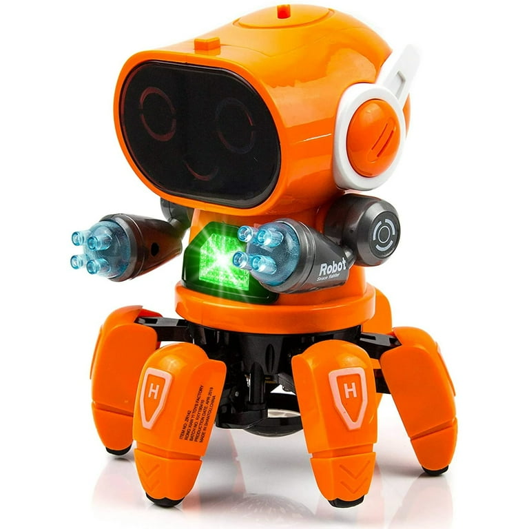 Lvelia Robot Toy for Kids, Electronic Walking Dancing Robot with