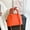 Orange, variant on Womens Purses and Handbags Shoulder Bag Ladies Designer Satchel Messenger Tote Fashion Solid Color Leather Versatile Handbag Double Zipper Adjustable Strap Crossbody Bags