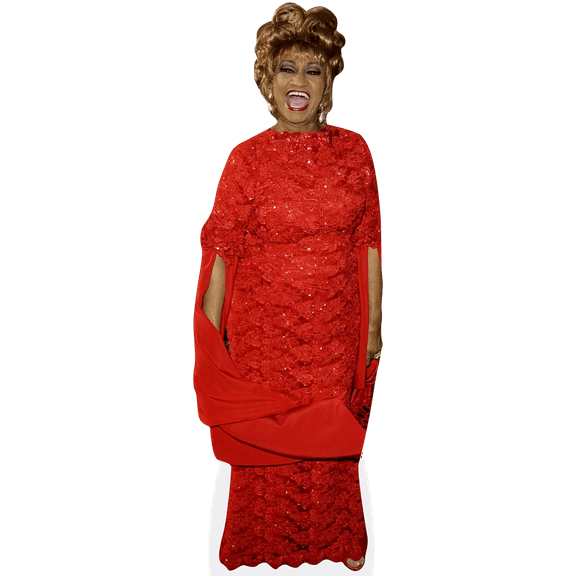 Ursula Celia Cruz Alfonso (Red Dress) Lifesize Cardboard Cutout Standee