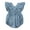 Blue, variant on Toddler Baby Girls Fashion Cute Solid Color Cotton Linen Ruffles Backless Jumpsuit Romper Summer Baby Clothes Bodysuits Pink,12-24 Months