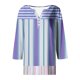 thumbnail image 5 of Fiudx Ofertas Flash Artículos En Oferta Blusa de Manga 3/4 Corta Estampada a La Moda para Mujer, Blusa Informal con Cuello Redondo, 5 of 5