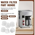 thumbnail image 4 of WGCM350 Reemplazo de Cápsula de Filtro de Agua para Cafetera Wolf Gourmet Sistema de Filtro de Agua 10 Tazas WGCM100S WGCM110S WGCM120S (Paquete de 6), 4 of 7