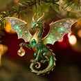 thumbnail image 5 of Dragon-Shaped Christmas Decoration - Exquisite Dragon Pendant for Christmas Trees, Design Adds Magical Touch to Home Decor or Holiday Parties, Standing Out From Classic Accents, 3,15in, D, 5 of 9