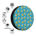 thumbnail image 5 of Spare Tire Cover, Beer3 Wheel Cover Tire Covers for Trailers Car Truck Camper Universal Tire Covering Fits Diameter 15 inch, 5 of 7