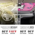 thumbnail image 4 of Hello Kitty Car Window Sun Shade Visor, Car Sunshade Front, Windshield Visor Shield Cover Foldable Reflector for Car Truck SUV 55"x30", 4 of 8