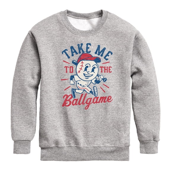Instant Message - Take Me To The Ballgame - Kids Crew Fleece