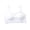 Soft and Breathable Bra for Girl-White, variant on Bra for Girls 10-12 Girl Bras 12-14 Cool & Comfy Girls' Wireless Bralette - Lightly Padded Bamboo Camisole for All-Day Breezy Wear 14 Years White