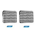 thumbnail image 6 of FORMRS 15-15.6 inch Laptop Sleeve Case Soft Carrying Quilted Computer Bag Cover, Black and White Geometric, 6 of 6