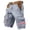 Gray_02, variant on Men's Vintage American Flag Print Casual Cargo Shorts USA 250th Anniversary Work Pants 1776-2026 Patriotic Short Pant