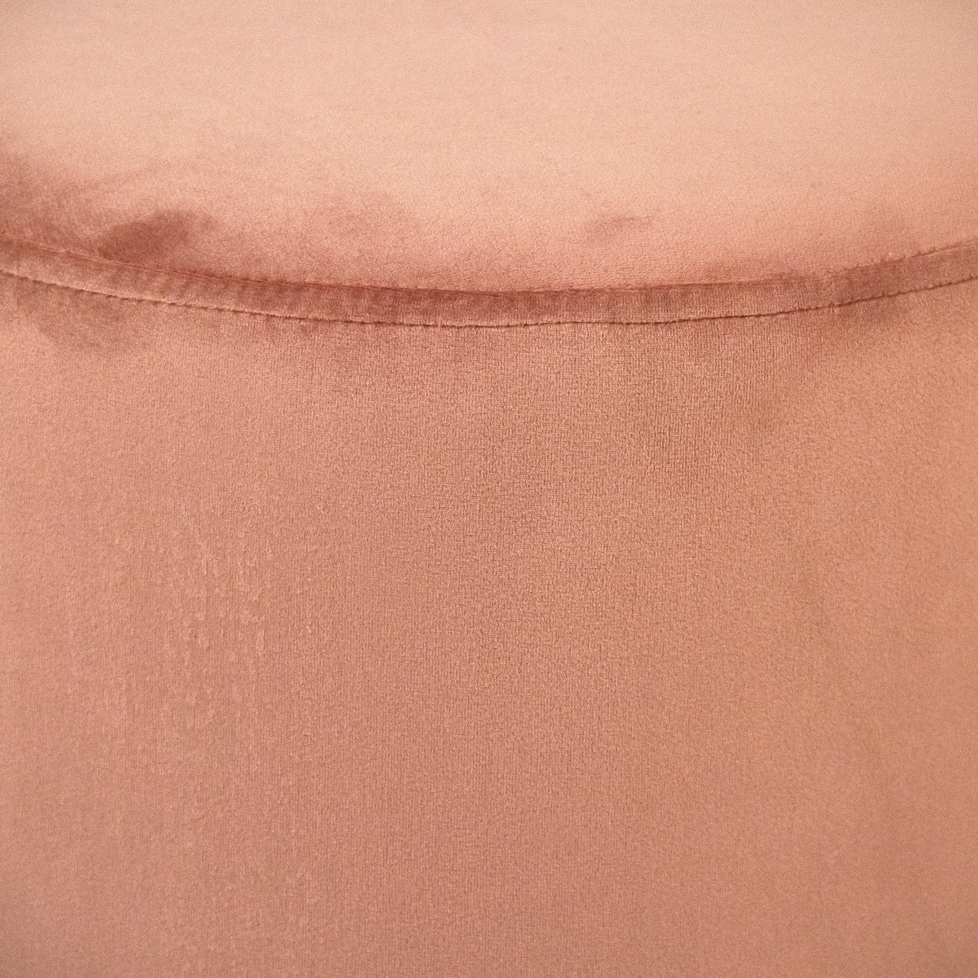 Rose Pink Velvet Stool