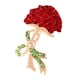 thumbnail image 4 of Broche de diamantes de imitación para mujer, regalo para el día de la madre, alfiler de solapa con ramillete de flores de clavel de aleación para, 4 of 9