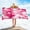 38-Multicolor, variant on LYEAA Oversized Beach Towels Microfiber 75x150cm Sandproof Shawl Sweat Towel Multi-Purpose Towel Beach Mat Lightweight Beach Blanket for Travel Vacation Swimming Pool