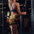 thumbnail image 4 of Kdxio Adorable Fluffy Bat Print Workout Shorts for Women Seamless Soft Smooth Gym Yoga Scrunch Active Shorts, 4 of 5