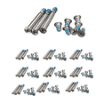 thumbnail image 2 of 100Sets A1278 A1286 A1297 Vis de Fond pour Pro 13Inch 15Inch Vis de Fond Inférieur Set 2008-2012, 2 of 7