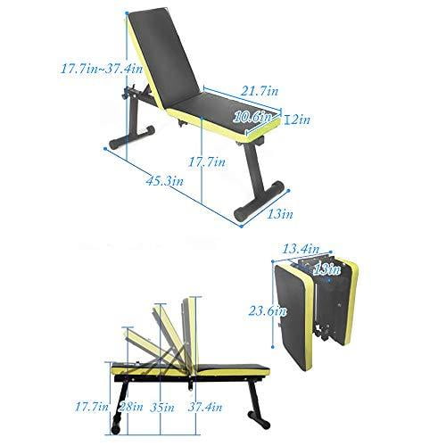 folding dumbbell bench