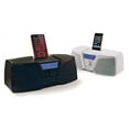 thumbnail image 2 of KICKER iK150 - Clock radio with Apple Dock cradle - white, 2 of 4