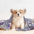 thumbnail image 4 of Rocae Lavender Flowers for Pet Blanket Dog Blanket Cat Blanket Soft Sleep for Small Medium Pet-Large, 4 of 8