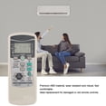 thumbnail image 4 of Control Remoto De Aire Acondicionado, Control Remoto De CA De Repuesto ABS Resistente Al Desgaste Para RKX502A001G RKX502A017A, 4 of 7