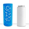 thumbnail image 6 of Water Bottle Silicone Home Insulation Bottle Silicone Sleeve Anti Slip , Blue, 40oz, 6 of 8