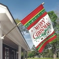 thumbnail image 4 of Merry Christmas Double Sided Decorative Winter House flag 28x40 inch, 4 of 4