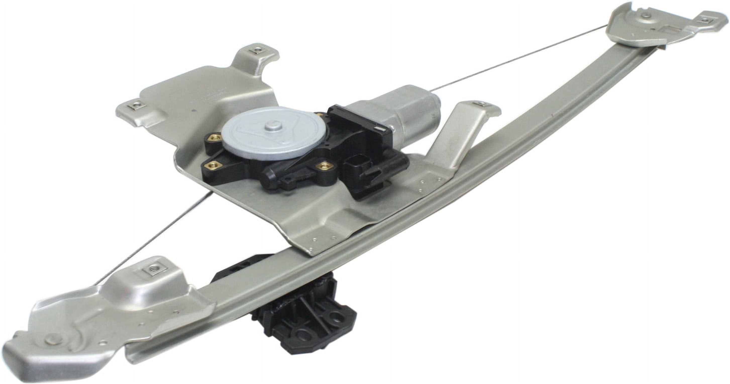 Window Regulator For 2004-2012 Chevrolet Colorado GMC Canyon Rear, Left Driver Crew Cab Pickup Power With Motor