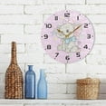 thumbnail image 7 of GZHJMY Cute Elephant Wall Clock, 10" Silent Non Ticking Round Clock, Oil Painting Easy to Read Clock for Living Room Bedroom Bathroom Home Decor Holiday Gifts, 7 of 7