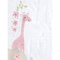 thumbnail image 2 of Gerber Baby Girl Milestone Blanket & Frame Set, 2-Piece, White Safari, 2 of 7