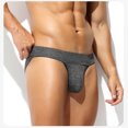 thumbnail image 2 of Men's Low-Rise Solid Color Highly Breathable Briefs, 2 of 5