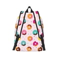 thumbnail image 3 of Balery Donut Vintage Canvas Backpack for Men and Women - Large Capacity, Durable Travel Laptop Bag for School, Work, Hiking, and Outdoor Activities, 3 of 7