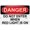 Warning Sign 3, variant on Metal Sign Decor, Danger Sign - DANGER SIGN - NO SMOKING BATTERY CHARGING AREA, Rust Free With 4 Pre-drilled Holes Waterproof, Fade and Scratch Resistant, 8 x 12 Inch