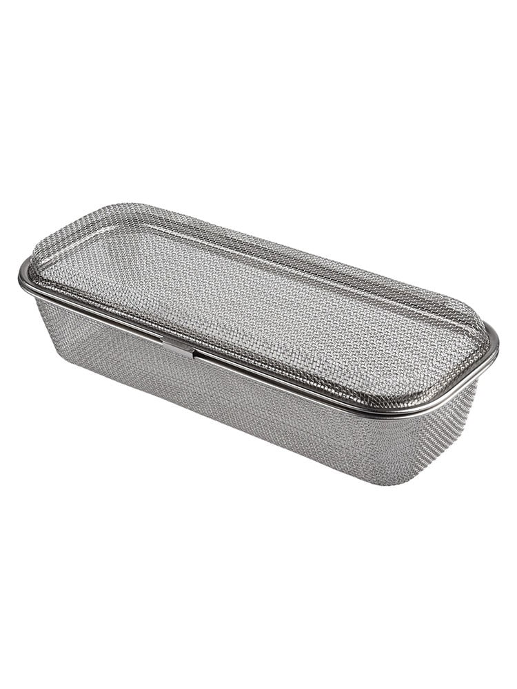 Shimoyama New Food- Grade Stainless Steel Metal Brackets Dishwasher Tableware Basket Cage For Small Items,Fork Spoon Chopsticks
